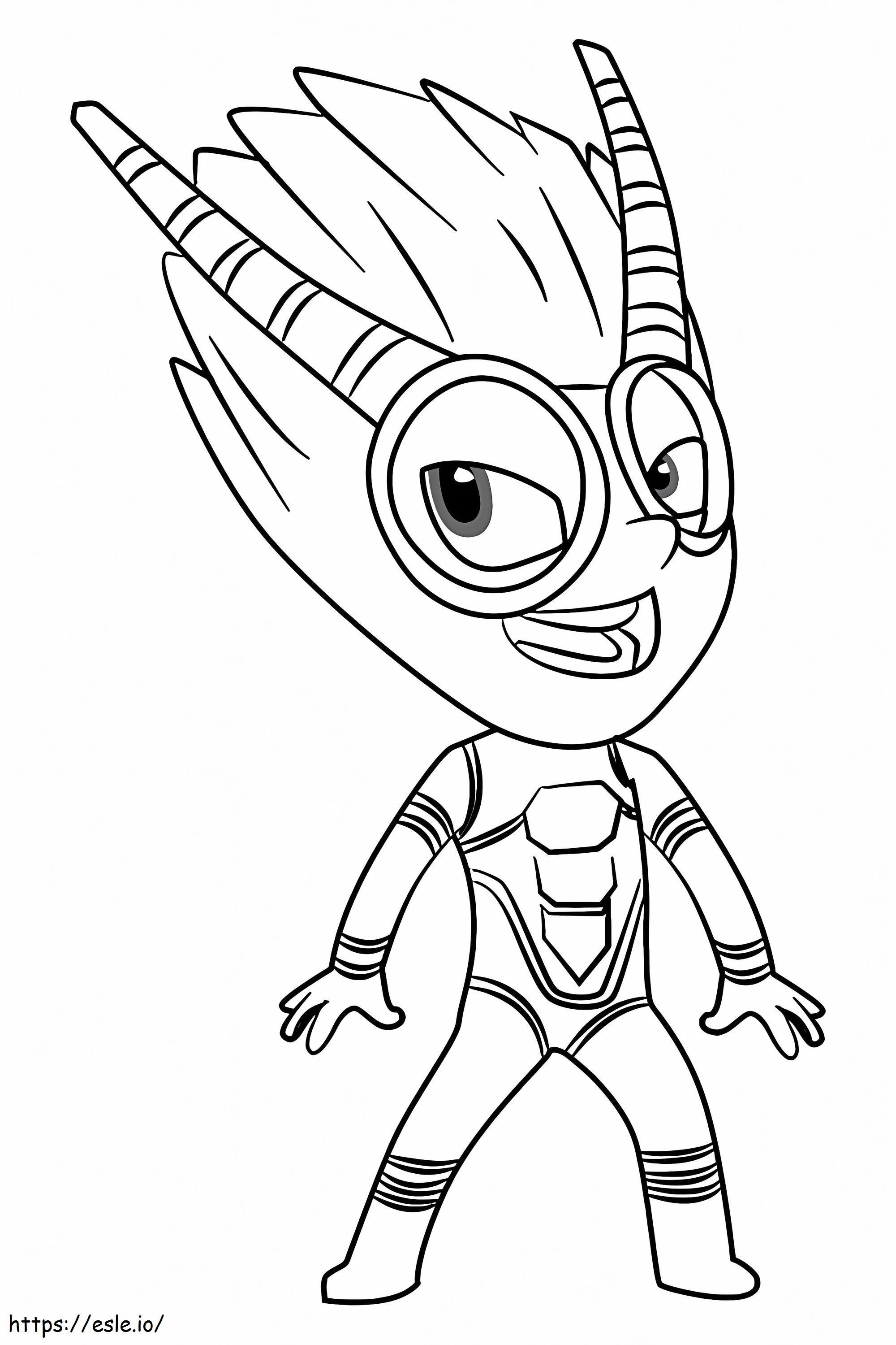 Evil Firefly coloring page