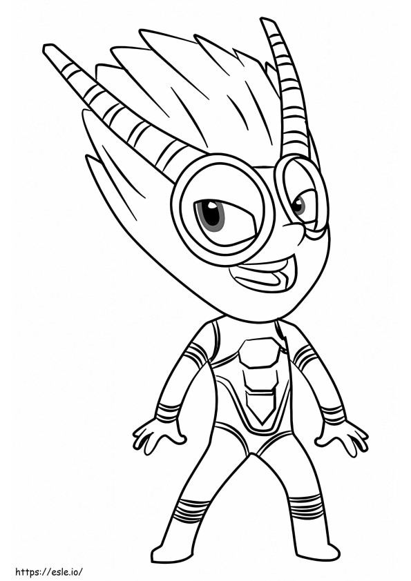 Evil Firefly coloring page