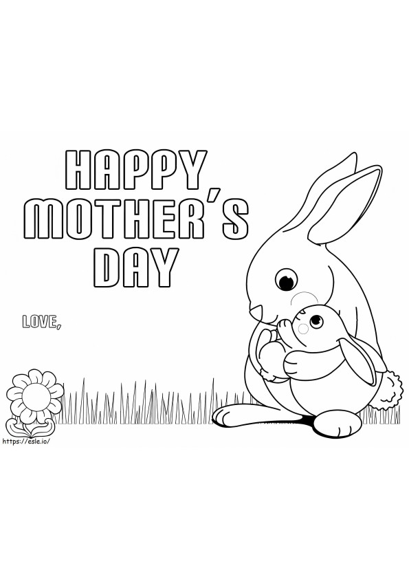 Happy Mothers Day 1 coloring page