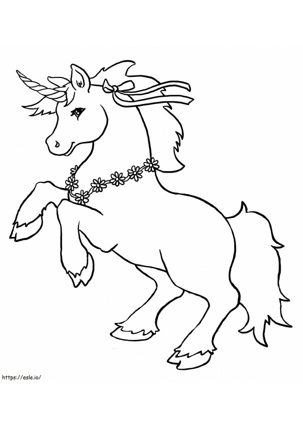 1545872511 Informazioni sull'unicorno 1 da colorare