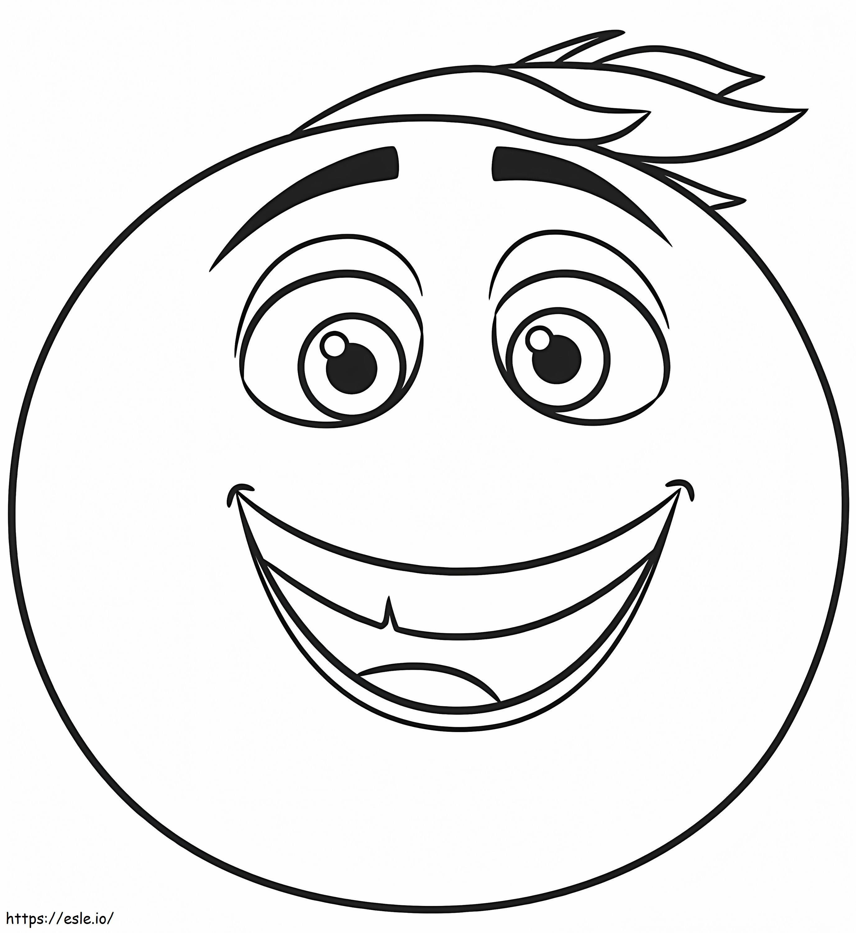 Gene From The Emoji Movie coloring page