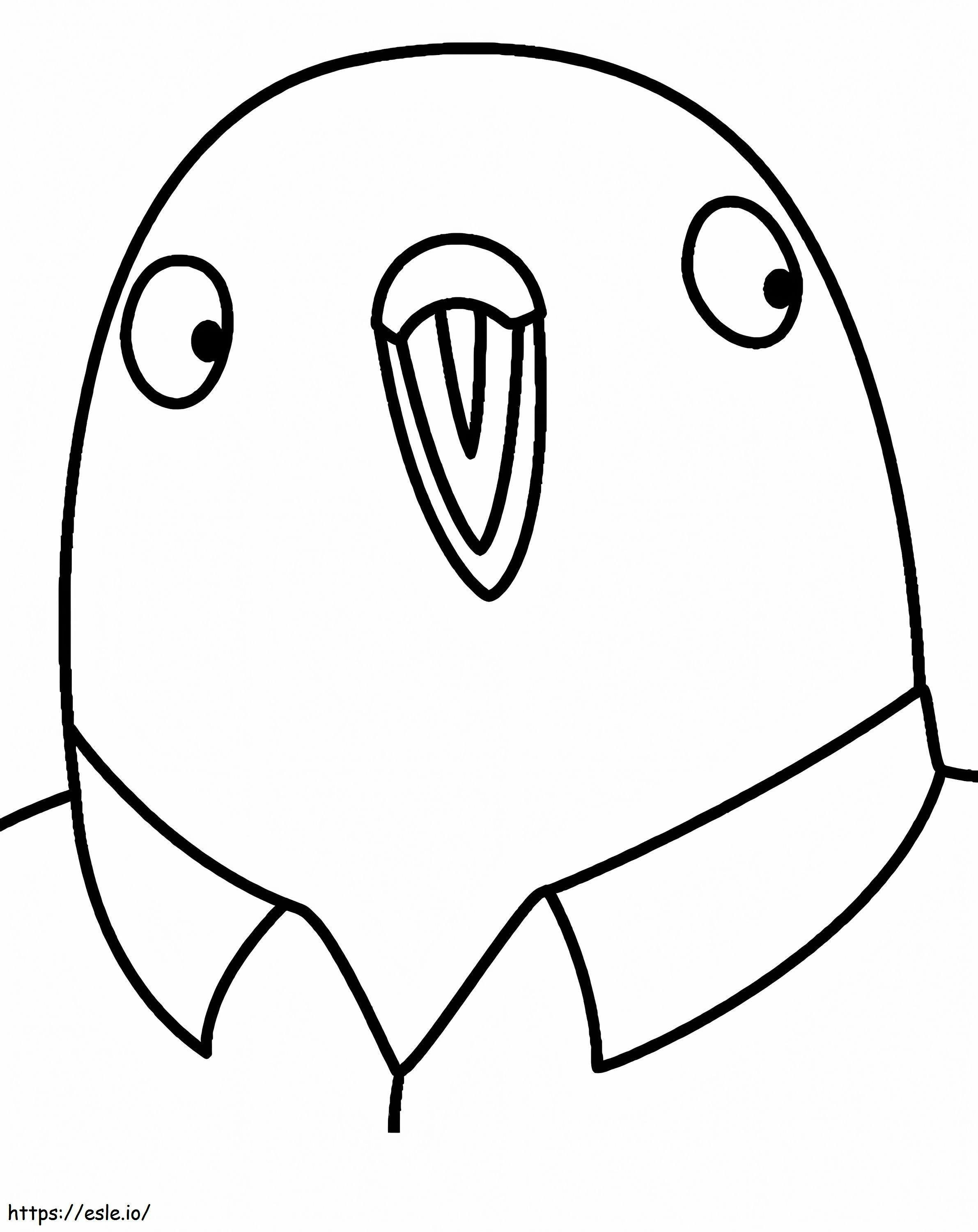 Character Speckle From Tuca And Bertie coloring page