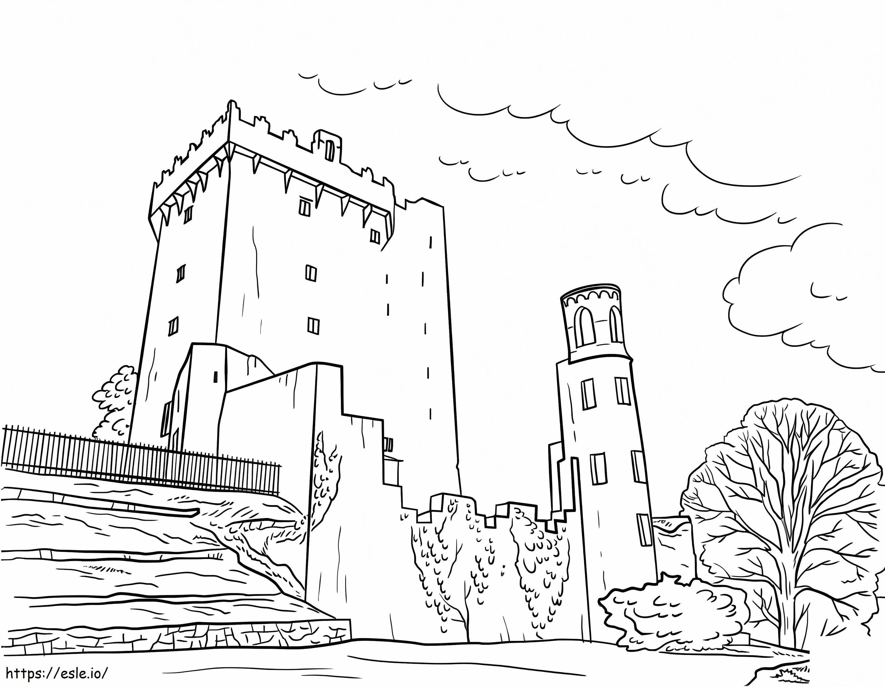 Castello di Blarney da colorare