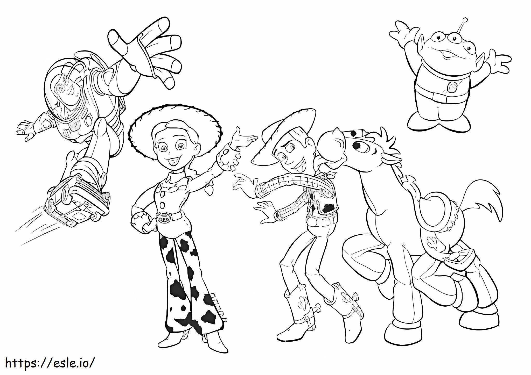 Diana And Friend coloring page