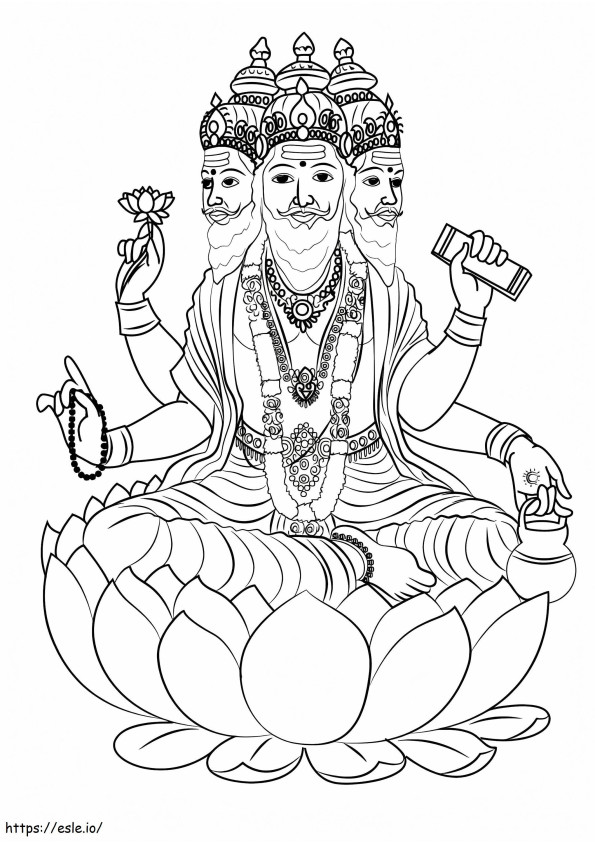 Brahma boyama