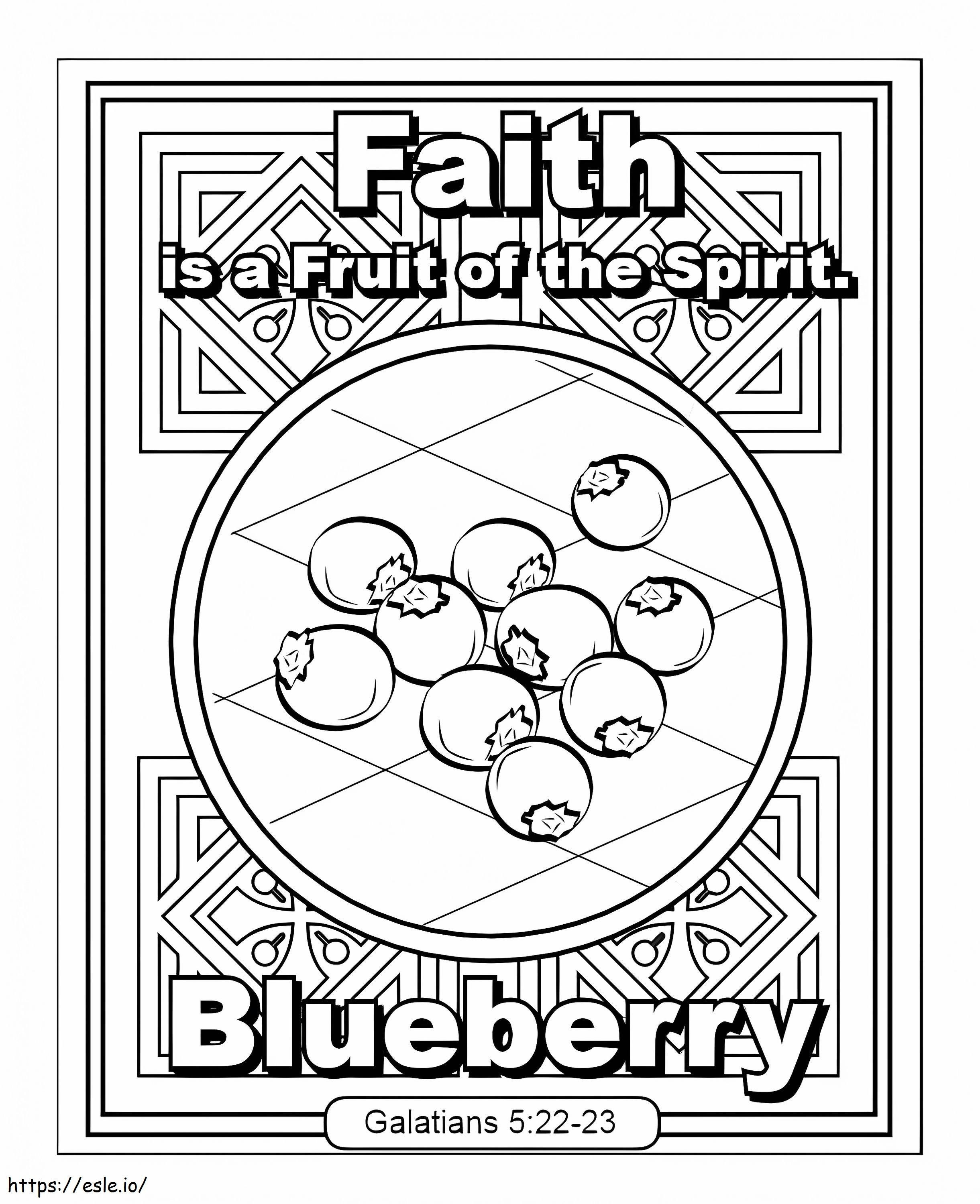 Ruhun İman Meyvesi boyama
