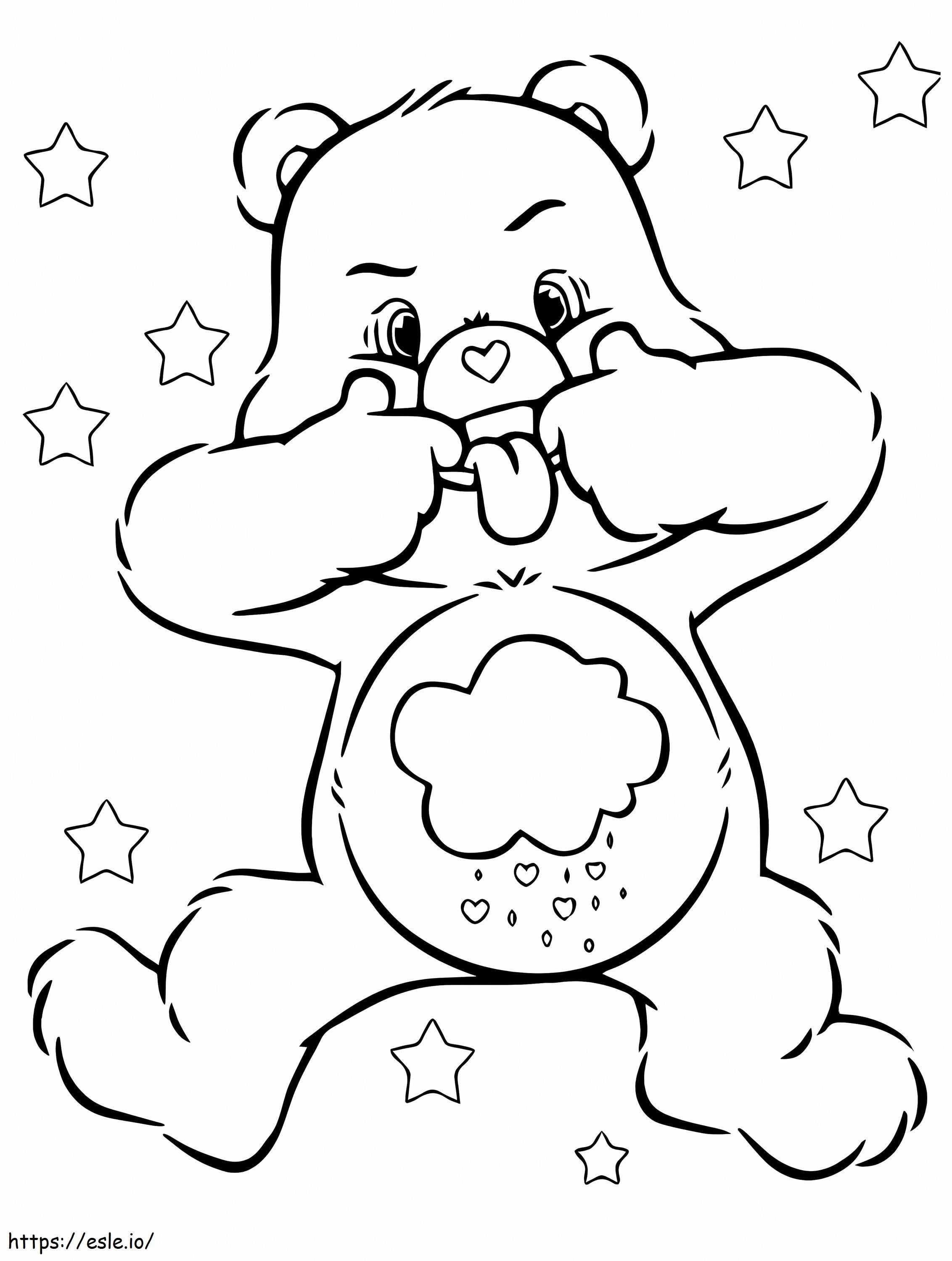 Grumpy Bear 2 coloring page