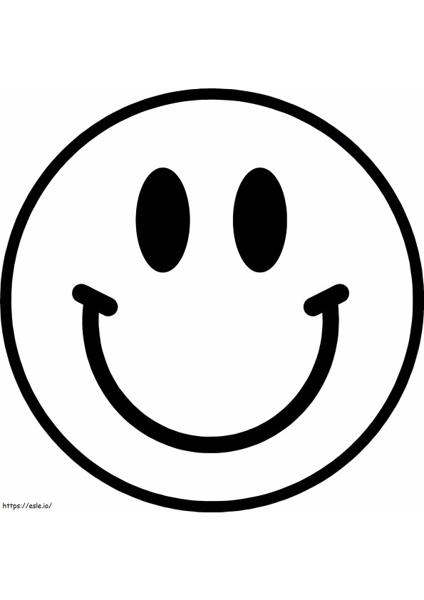 Smiley-Gesicht 3 ausmalbilder
