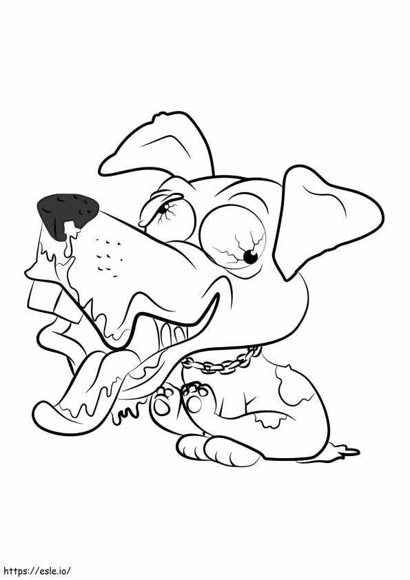 Not So Great Dane coloring page