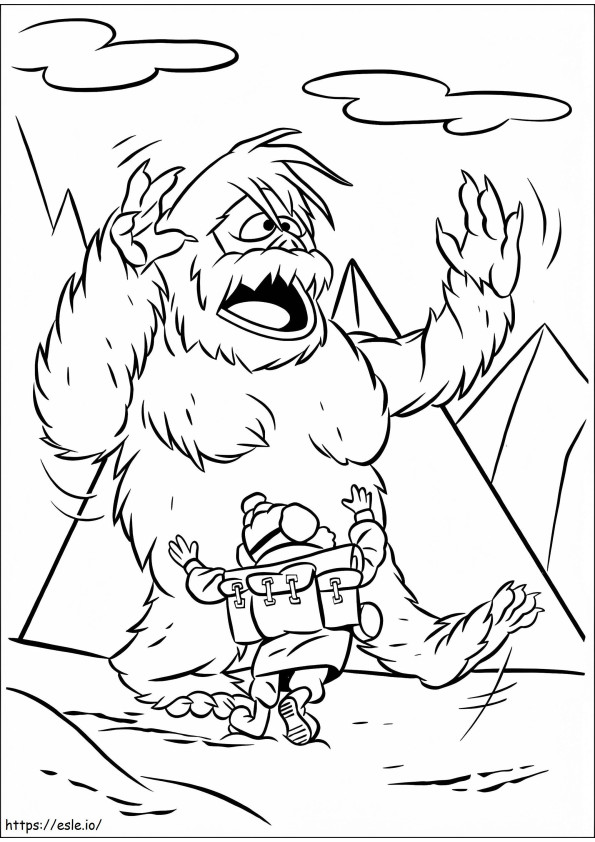 Snowmonster And Yukon Cornelius