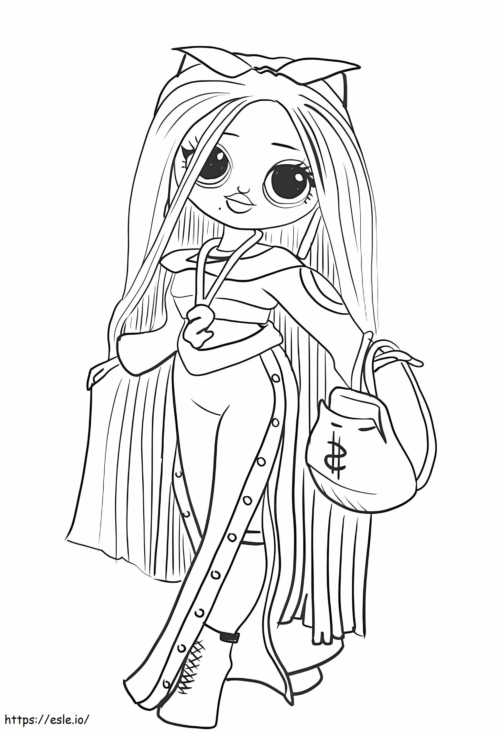 OMG Fashion LOL OMG Doll Coloring Pages - Free Printable Sheets