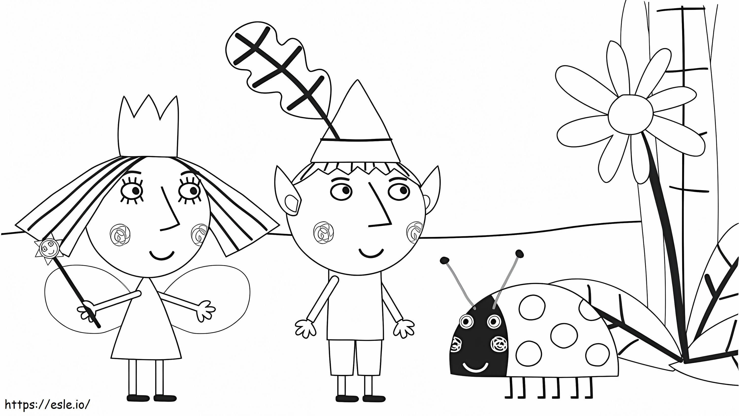 1559531110_Ben And Hollys Little Kingdom A4 coloring page