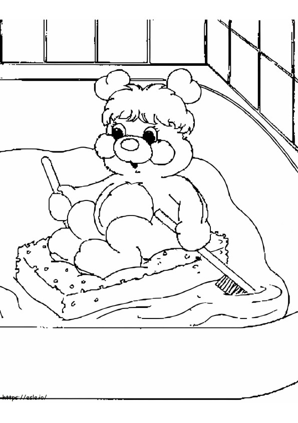 Popple Printable coloring page