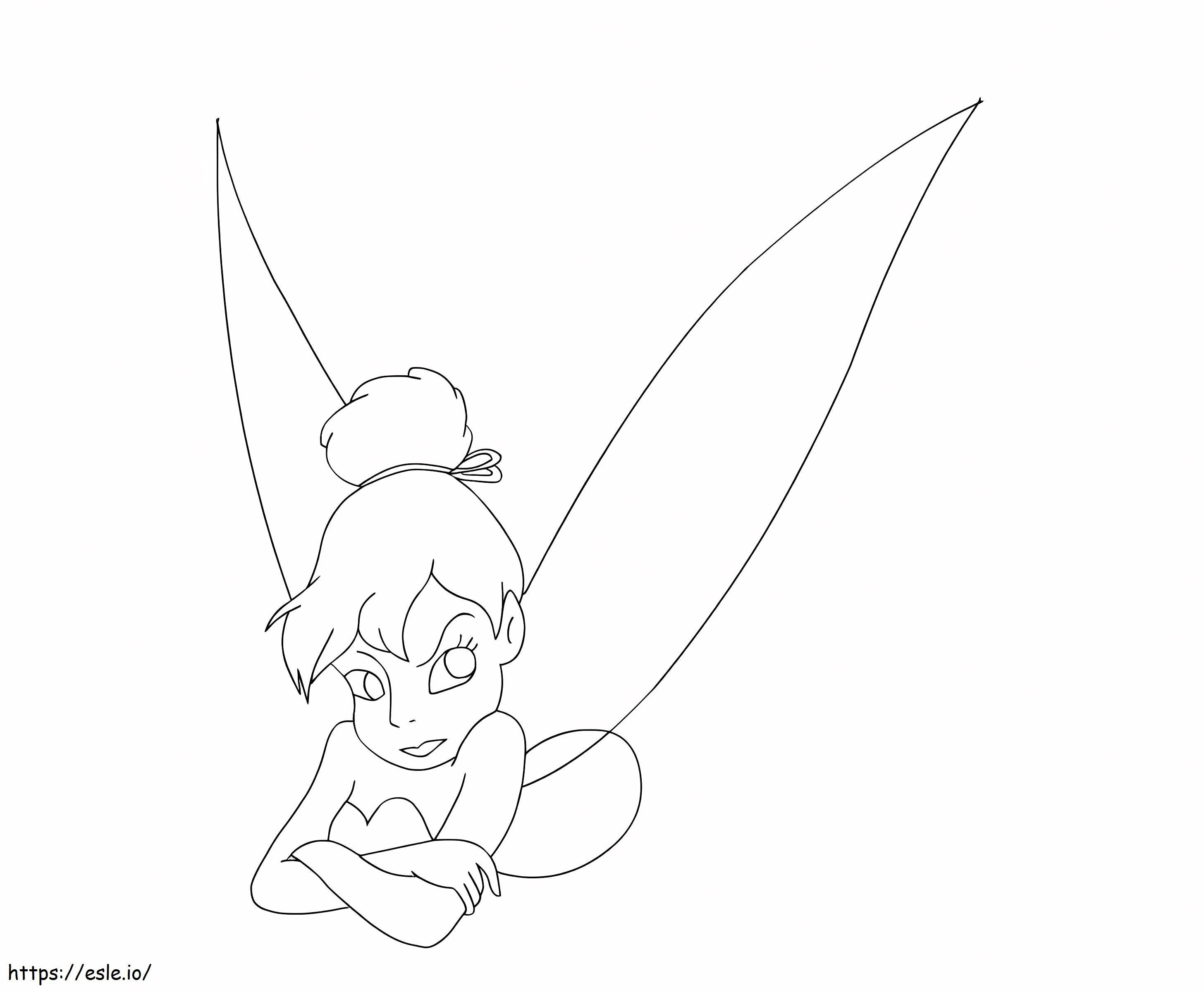 1576228378 Upset Tinkerbell coloring page