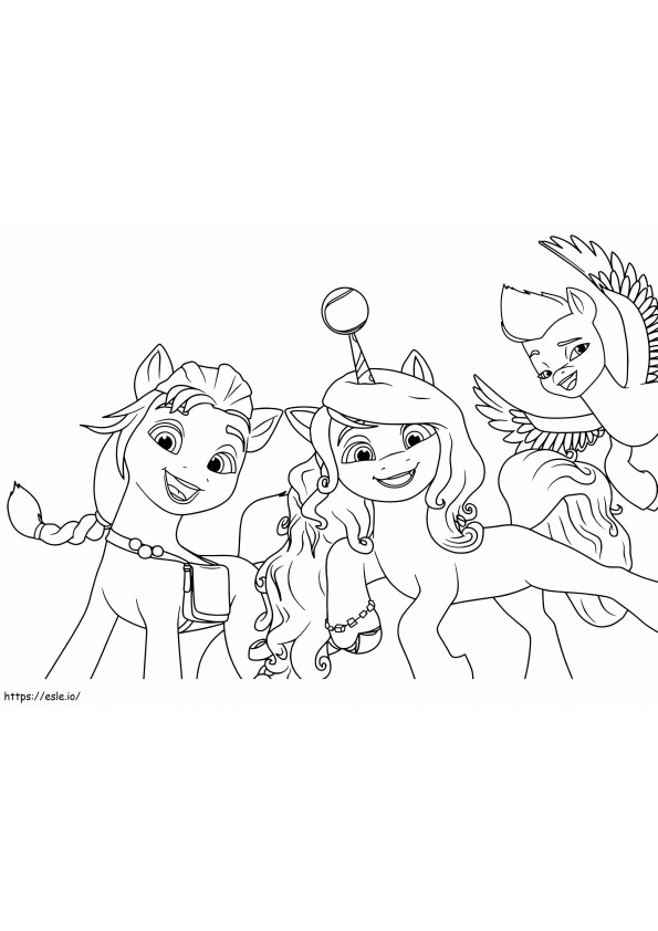 My Little Pony A New Generation For Kids coloring page