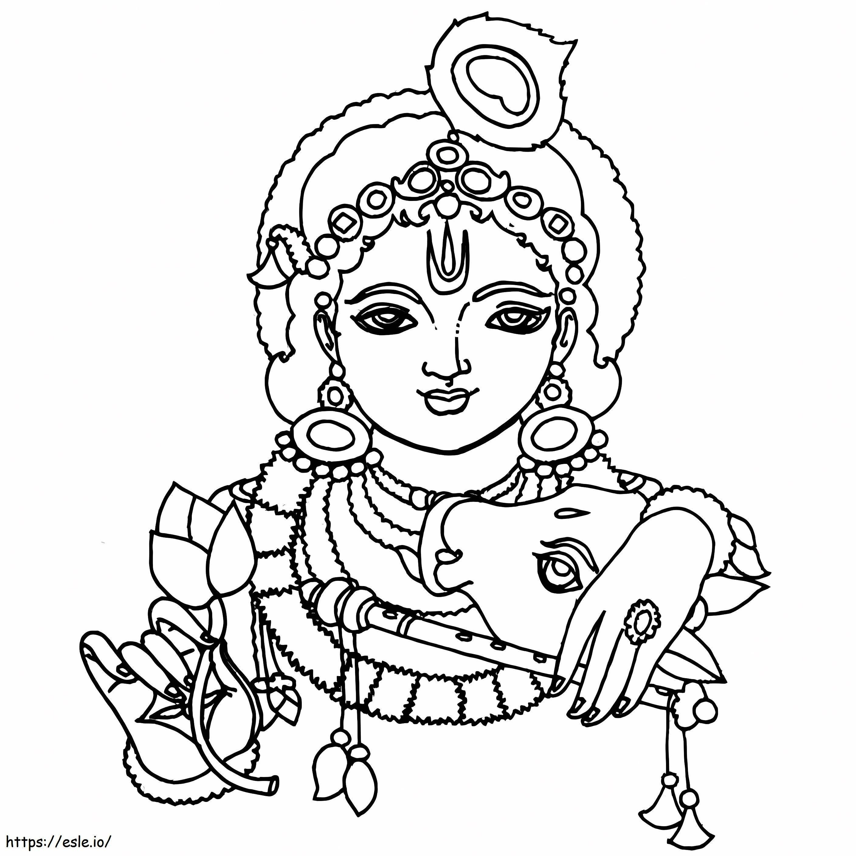 Krishna värityskuva