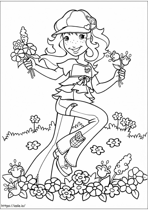 Holly Hobbie And Friends 16 coloring page