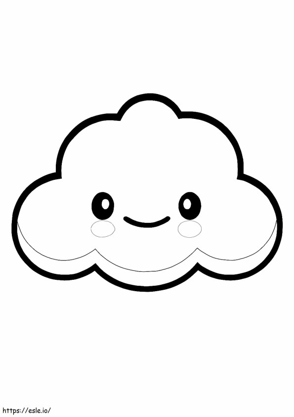Söpö Cloud Scaled värityskuva