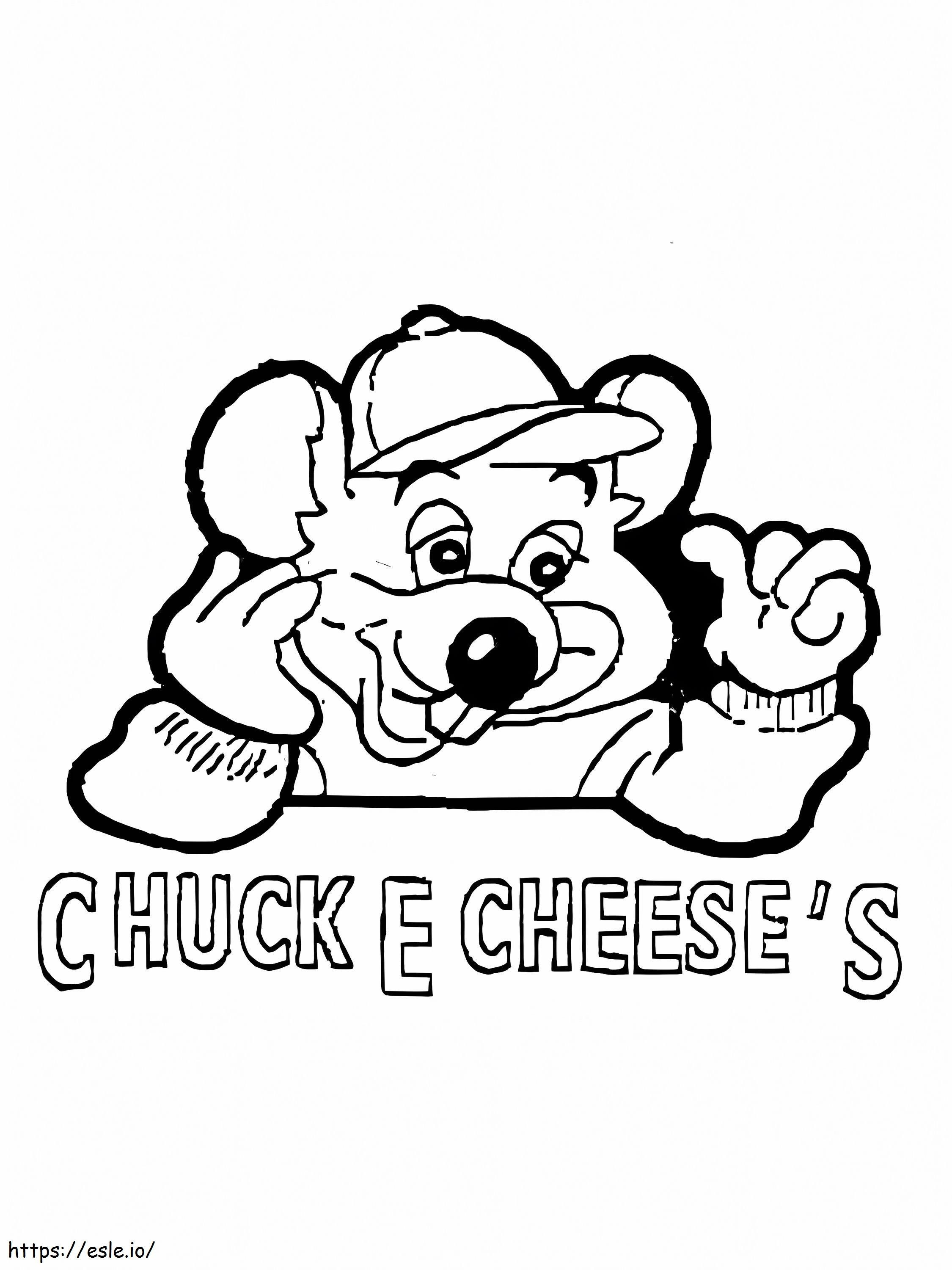 Chuck E. Cheese 7 coloring page