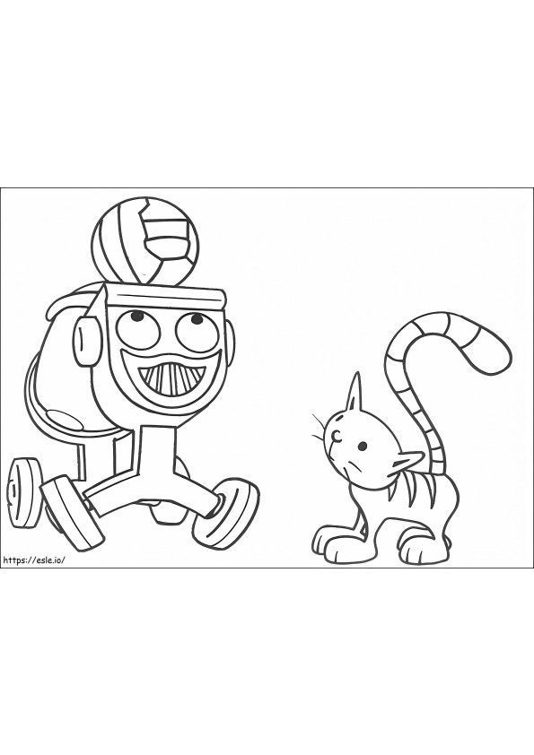 1534129459 Dizzy And Pilchard A4 E1600248038888 coloring page