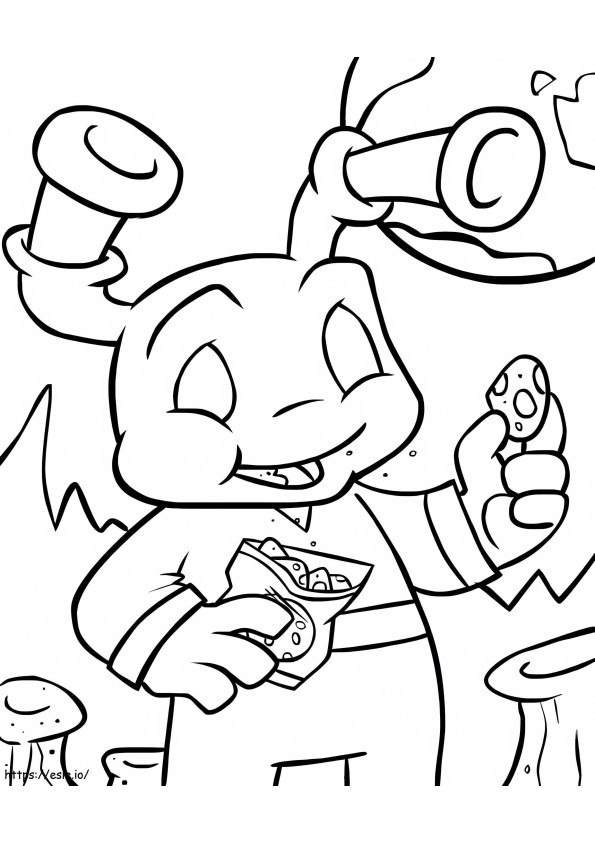 Neopets 7 coloring page
