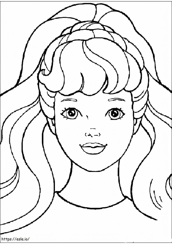 Barbies Cute Face