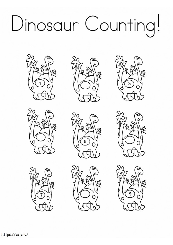 恐竜の数を数える