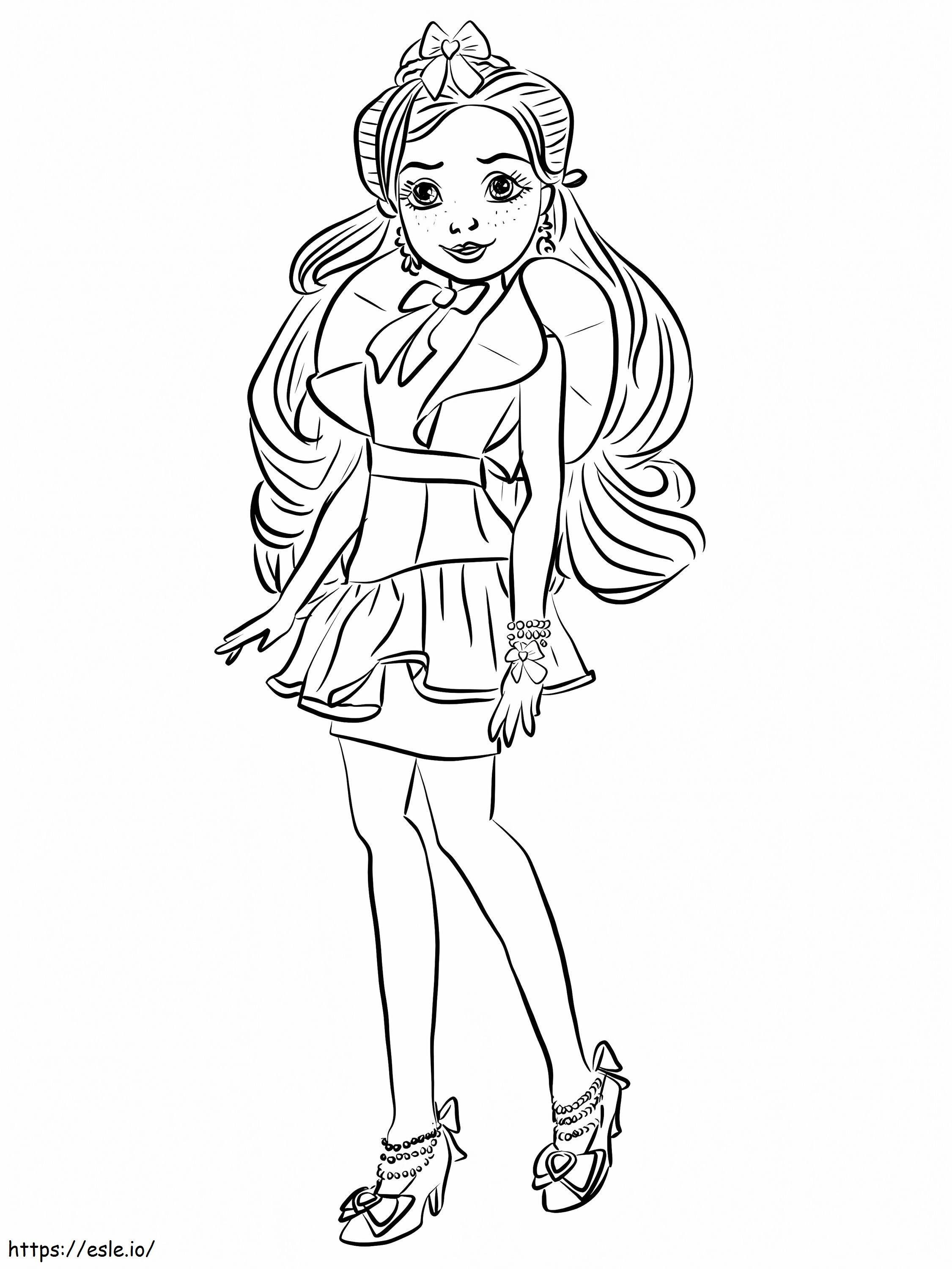 1583891808 Jane From Descendants Wicked World coloring page