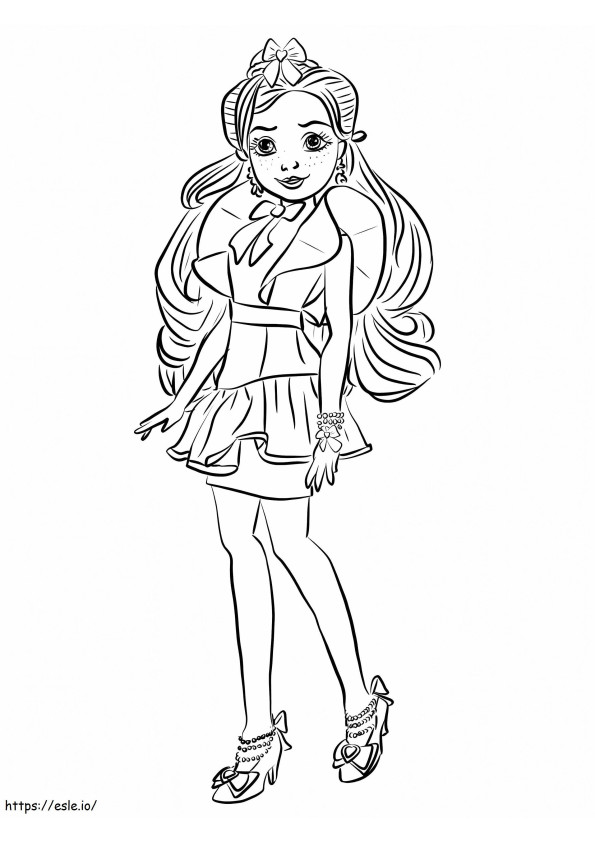 1583891808 Jane From Descendants Wicked World coloring page