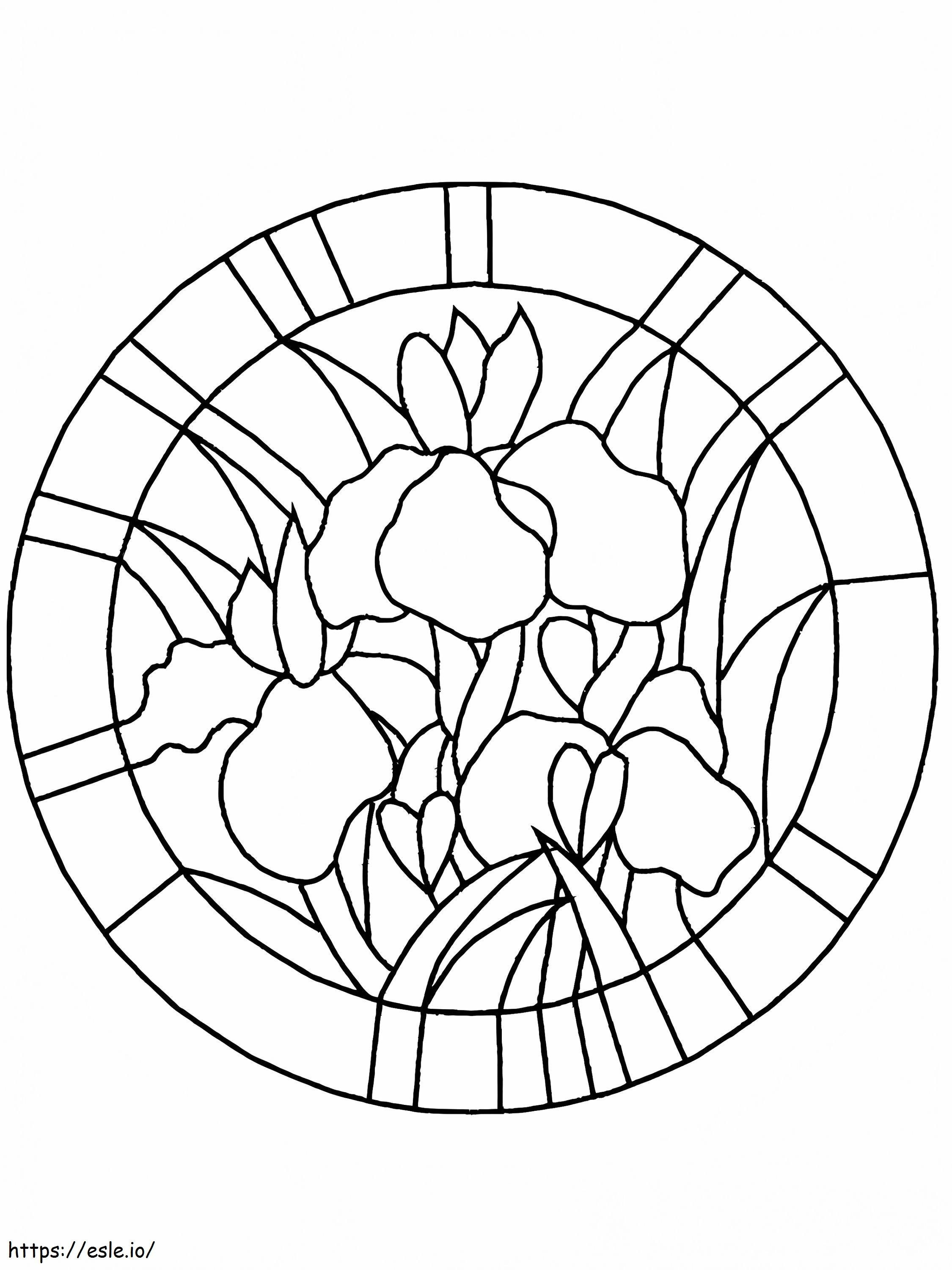 Cool Glass coloring page