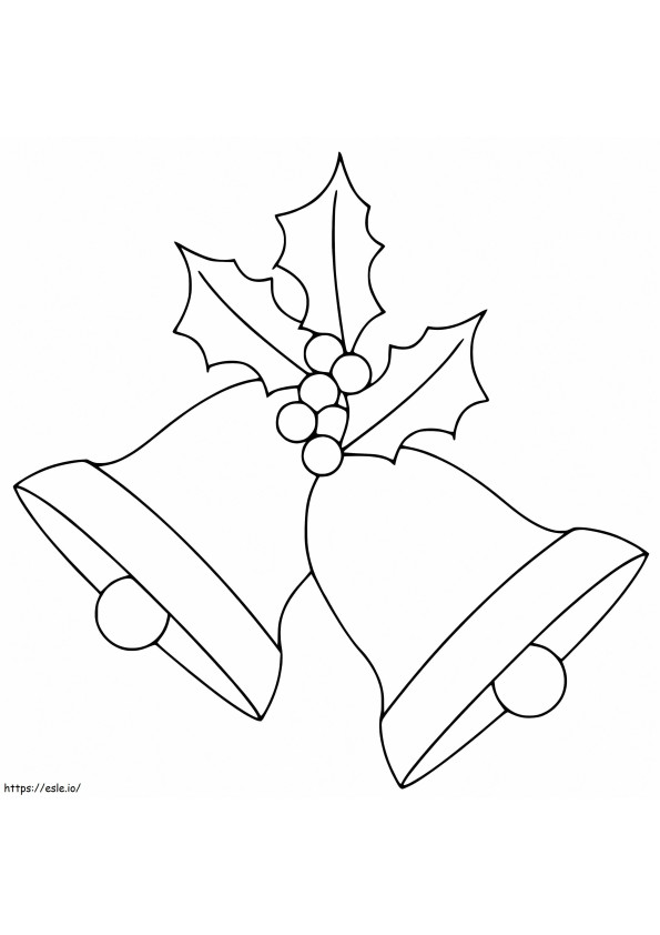 Christmas Bells 18 coloring page