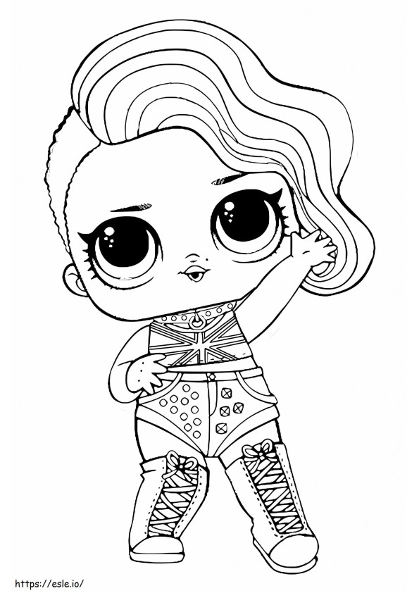 Lol Doll 14 683X1024 coloring page