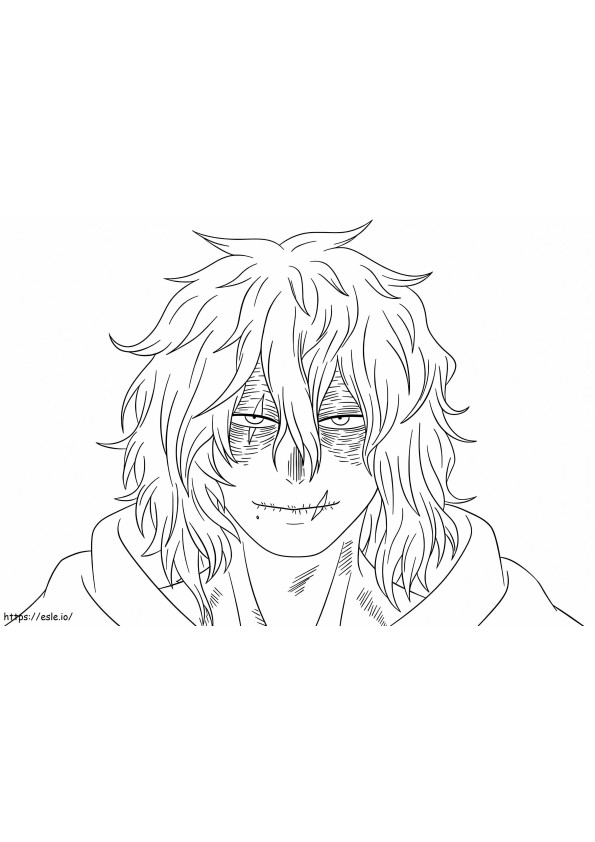 Visage de Shigaraki Tomura