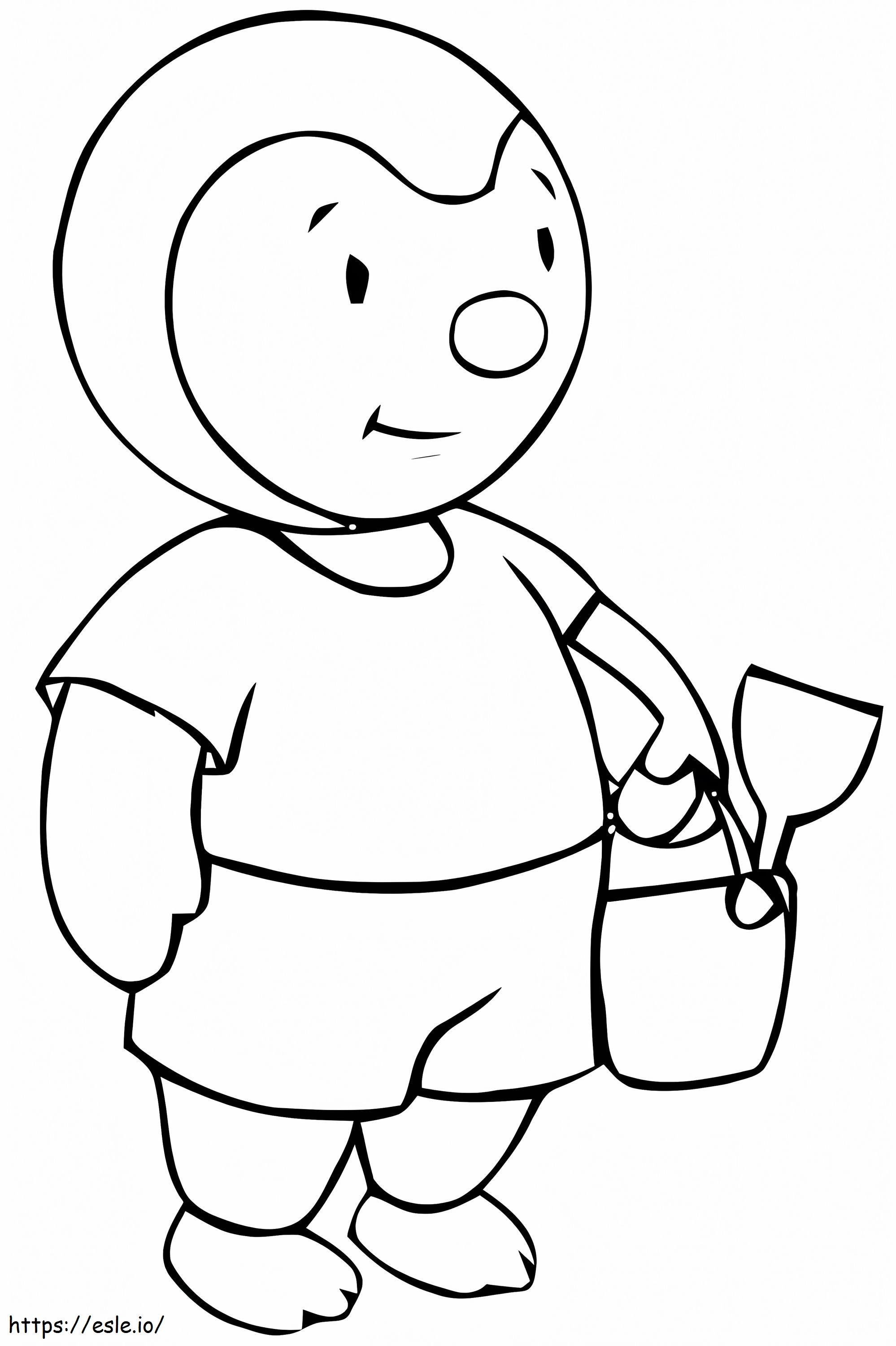 Choupi 11 coloring page