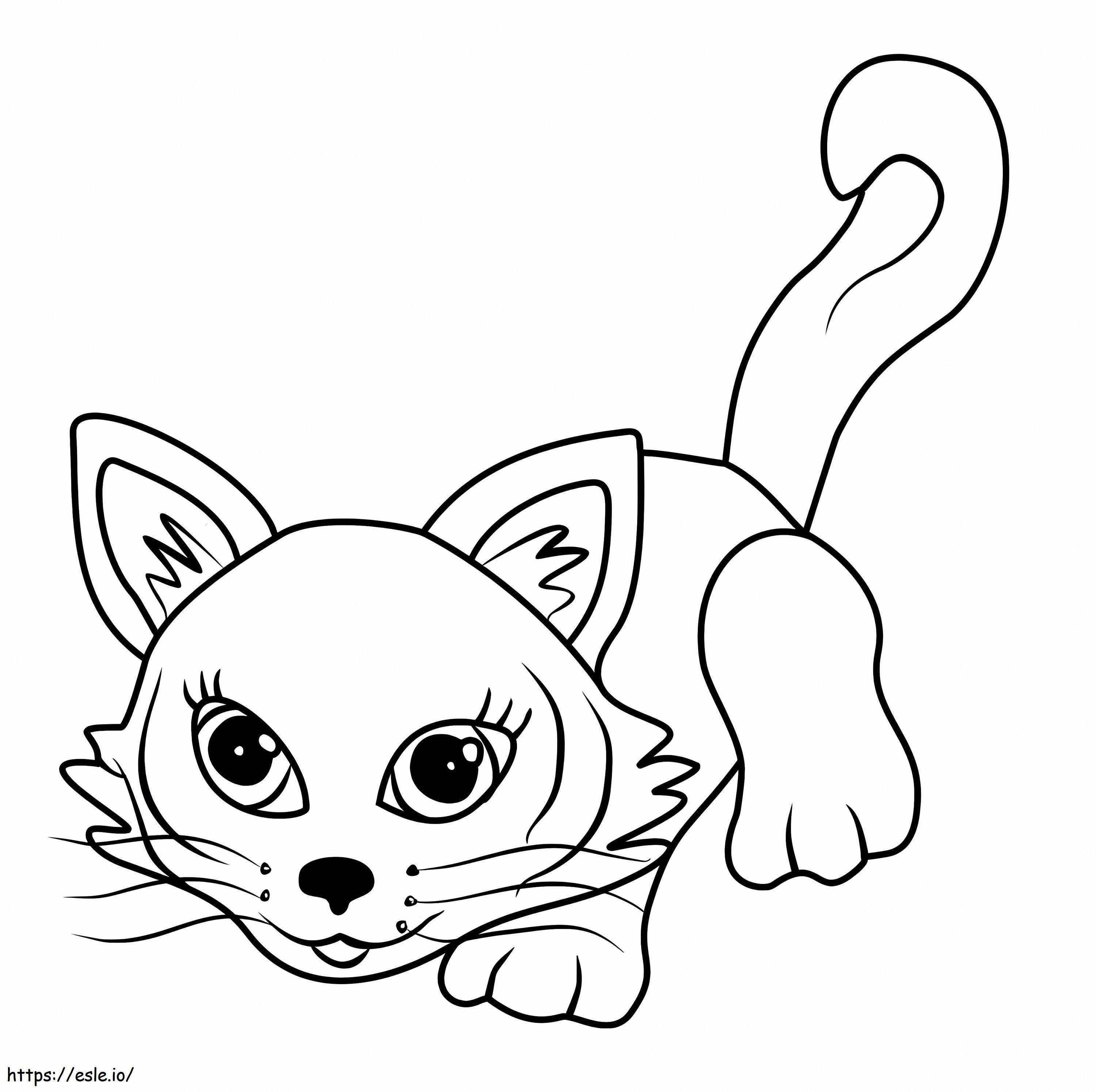 Siberian Pet Parade coloring page