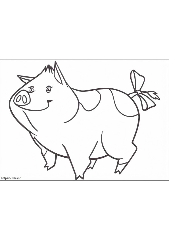 Teeny From Horseland coloring page