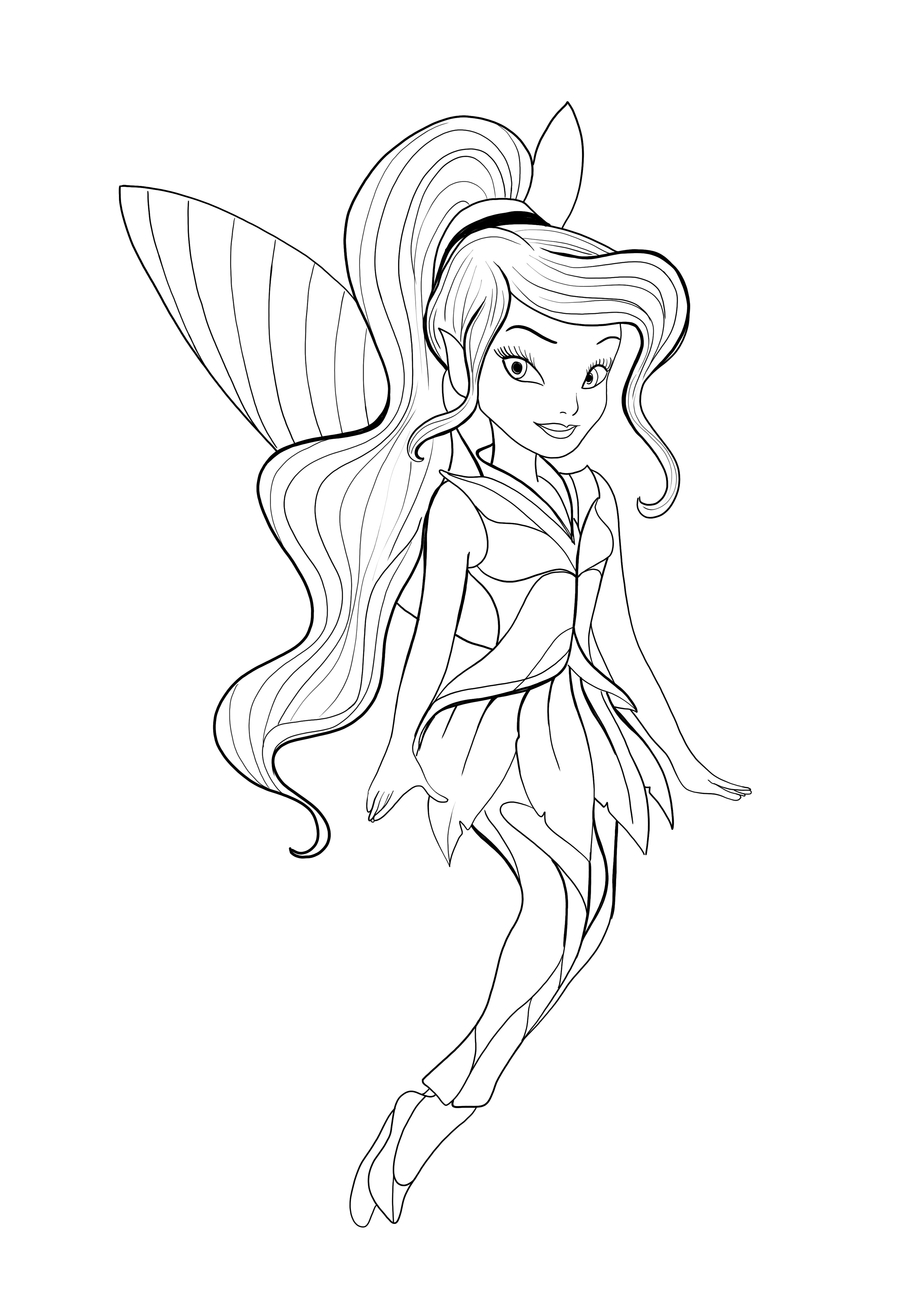 Disney Fairy Vidia Coloring Pages