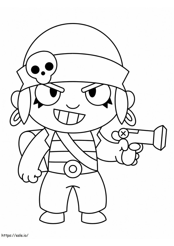 Penny Brawl Stars coloring page