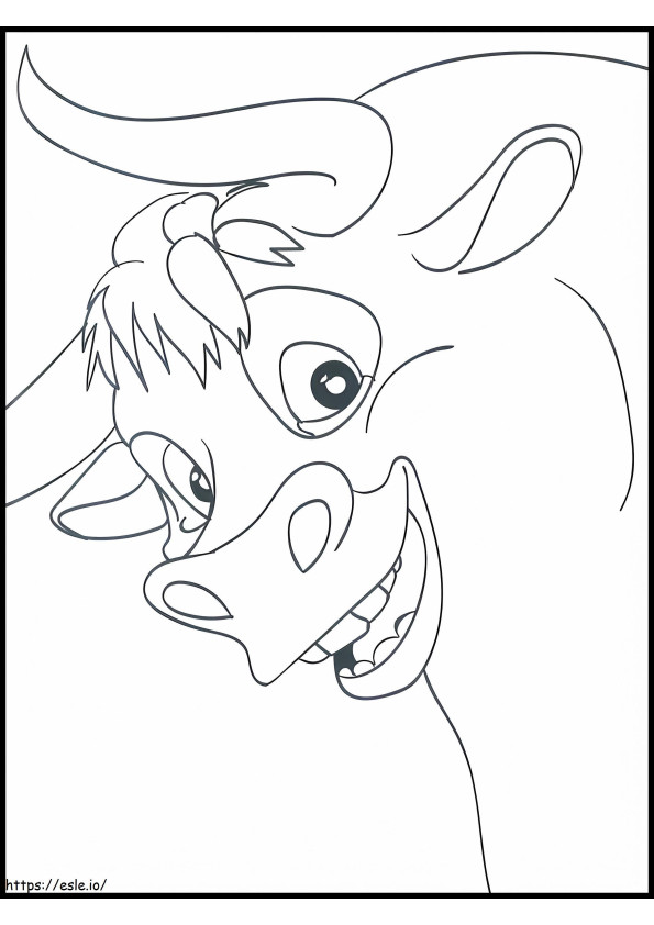 1533180031 Ferdinand Laughing A4 coloring page