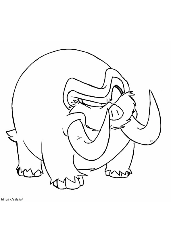 Mamoswine Pokémon 3