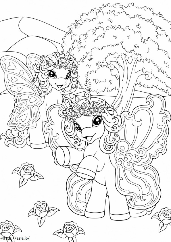Filly Funtasia 6 coloring page