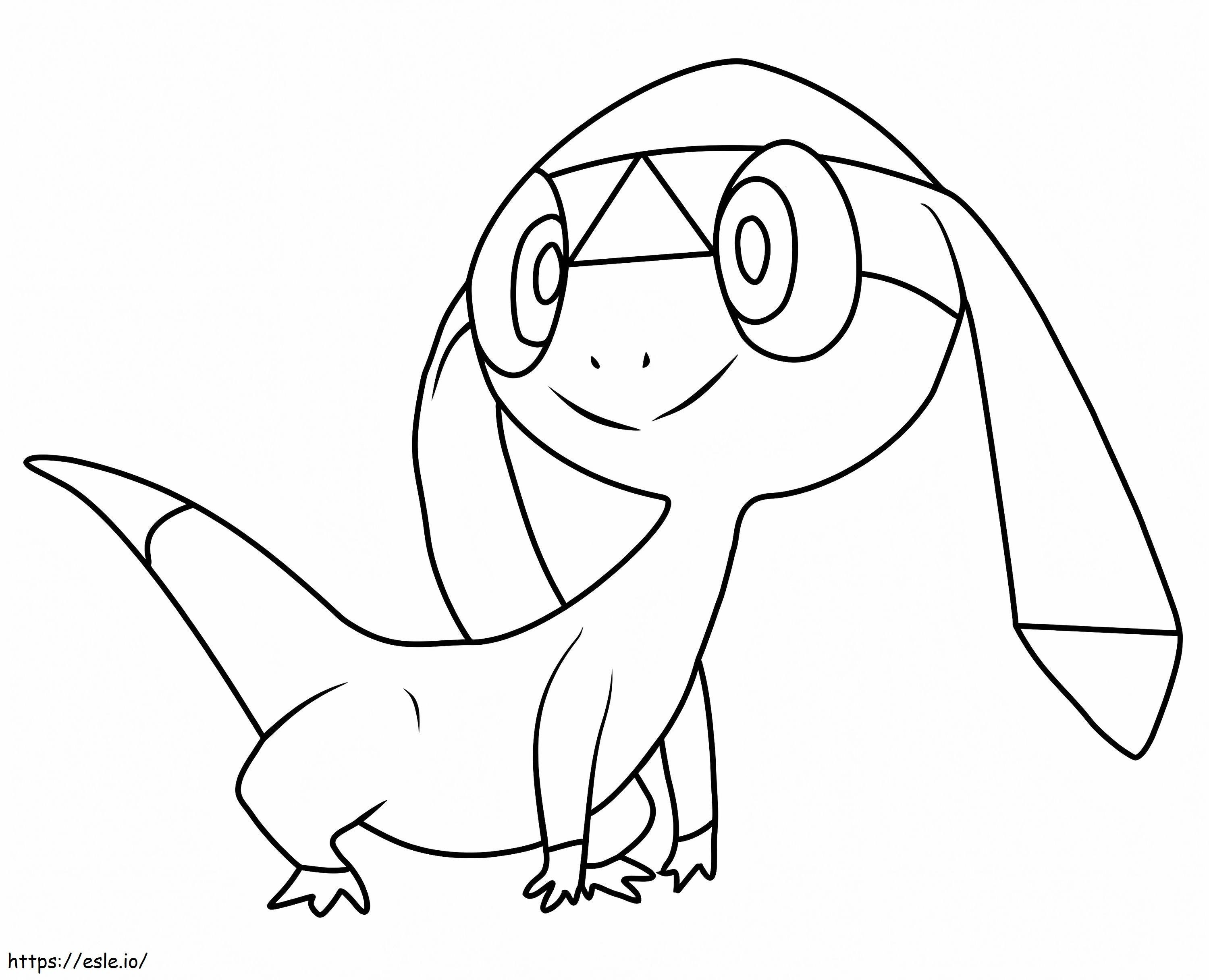 heliolisk coloring page hard pokemon