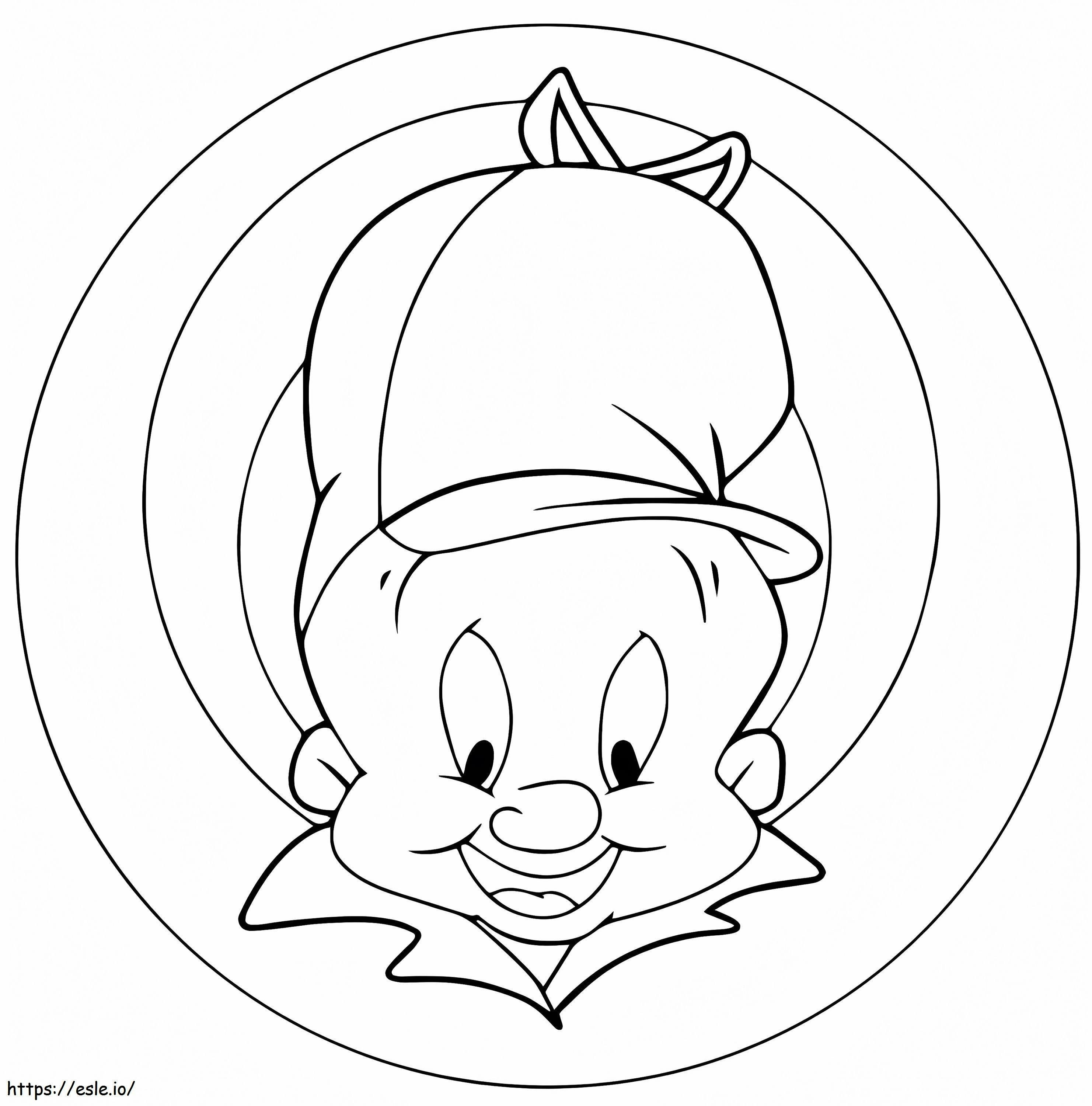 Looney Tunes Elmer Fudd kleurplaat kleurplaat