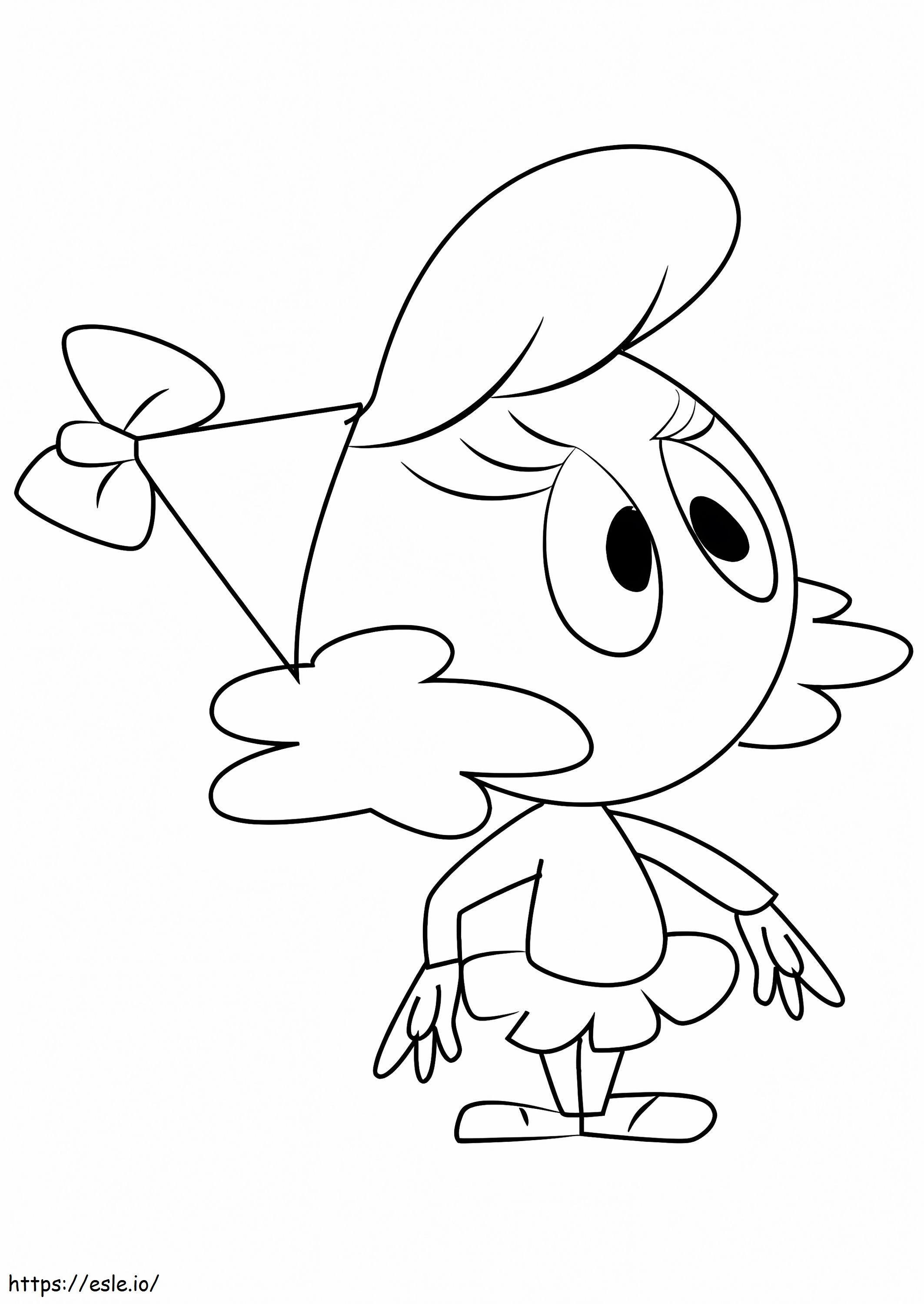 Marcia The Martian coloring page