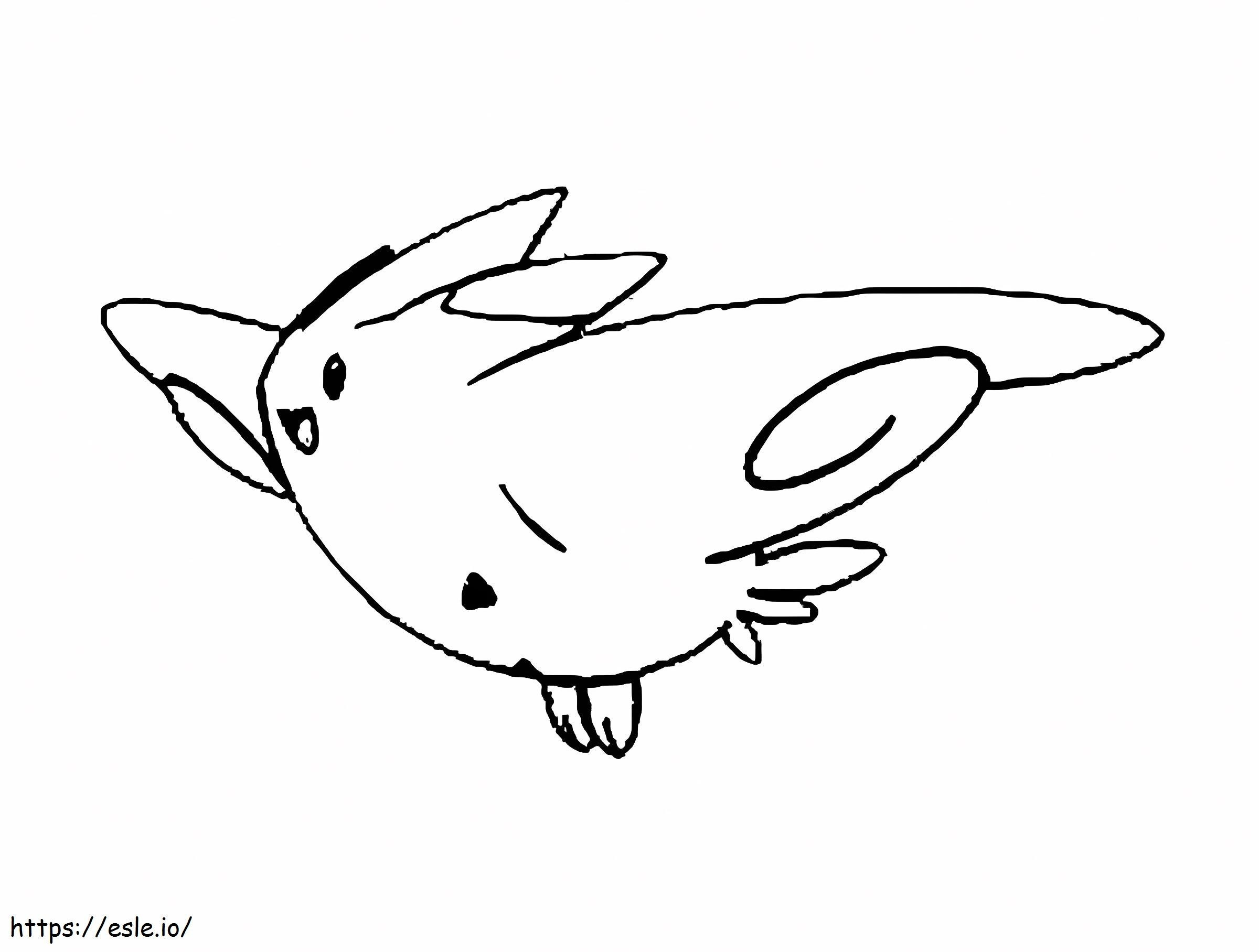 Togekiss Gen 4 Pokemon coloring page