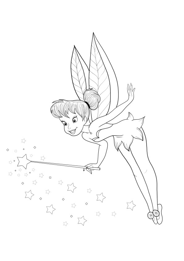 Tinkerbell and the magic wand free download and print