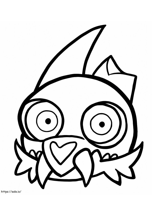 King The Owl House coloring page