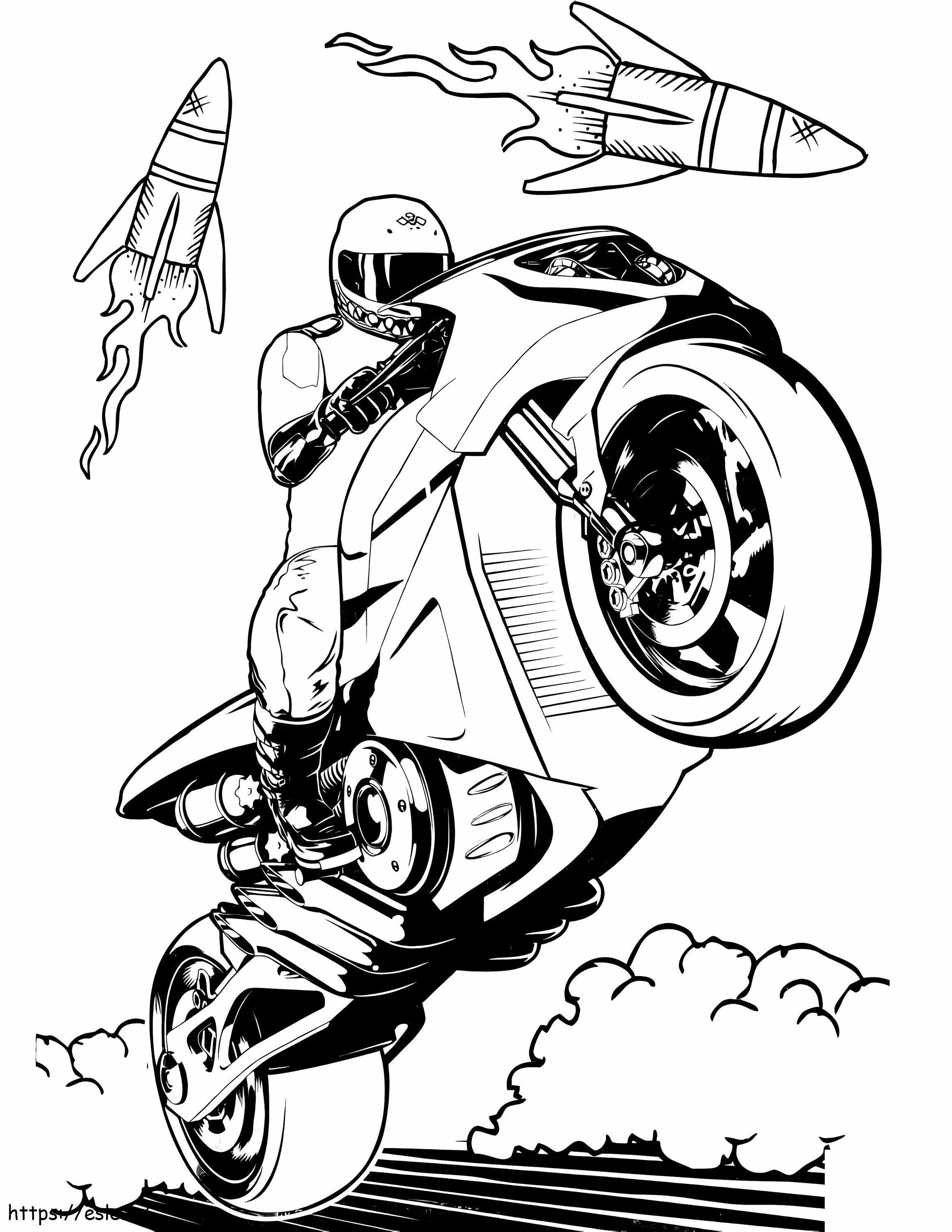 Hot Wheels 7 coloring page