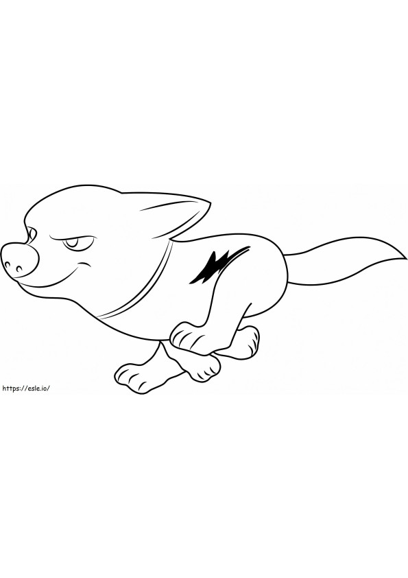 1530927379_Bolt Running Fast A4 coloring page