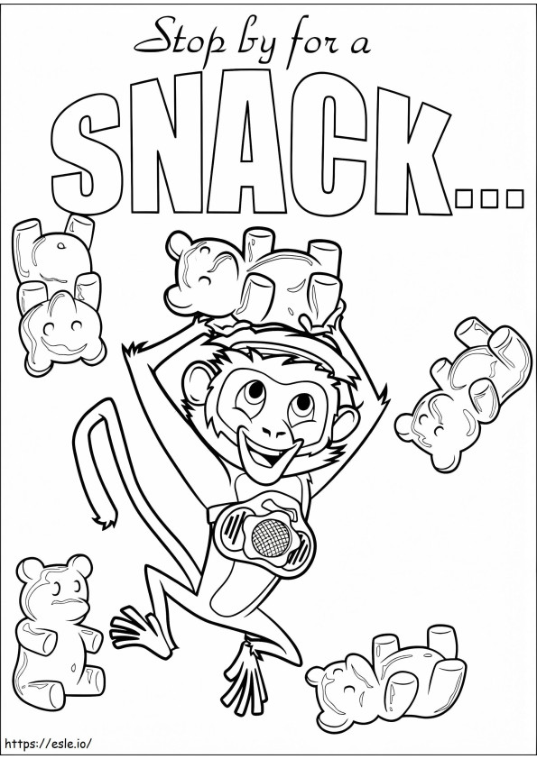 Cloudy With A Chance Of Meatballs 18 coloring page